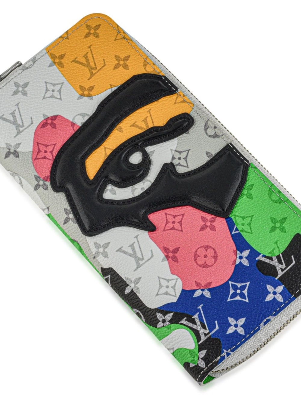 Louis Vuitton Monogram "LV Portrait" Zippy Vertical Wallet in Leather, M82590